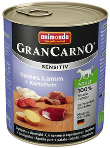 Animonda Gran Carno Sensitiv Jagnięcina + ziemniaki 800g