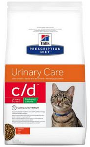 Hill's Prescription Diet c/d Feline Urinary Stress / Reduced Calorie 8kg