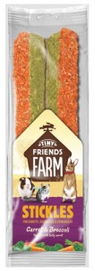 Tiny Friends Farm Stickles Carrot & Broccoli 100g
