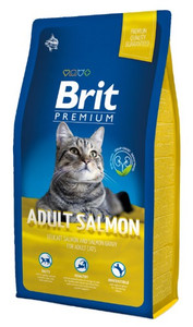 Brit Premium Cat New Adult Salmon 8kg