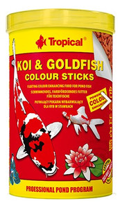 Tropical Koi & Goldfish Colour Sticks worek 4kg