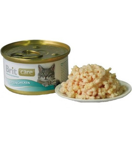 Brit Care Cat Kitten Chicken - Pierś Kurczaka dla kociąt puszka 80g