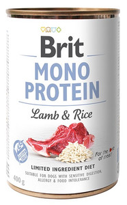 Brit Mono Protein Lamb & Rice puszka 400g