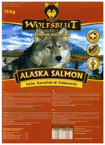 Wolfsblut Dog Alaska Salmon - łosoś i ryż 15kg