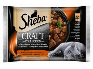 Sheba Craft Collection Soczyste smaki saszetki 4x85g