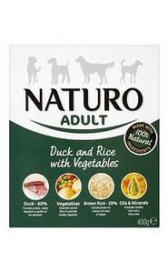 Naturo Adult Kaczka z ryżem i warzywami 150g