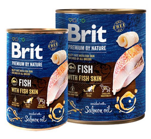 Brit Premium By Nature Fish & Fish Skin puszka 400g