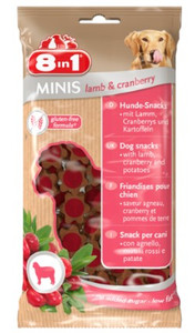 8in1 Minis Lamb & Cranberry 100g